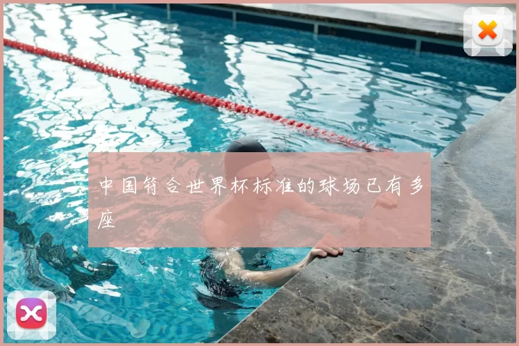 中国符合世界杯标准的球场已有多座