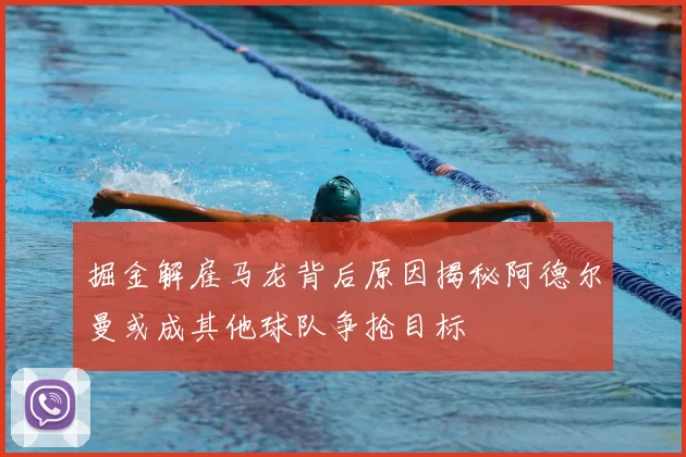 掘金解雇马龙背后原因揭秘阿德尔曼或成其他球队争抢目标