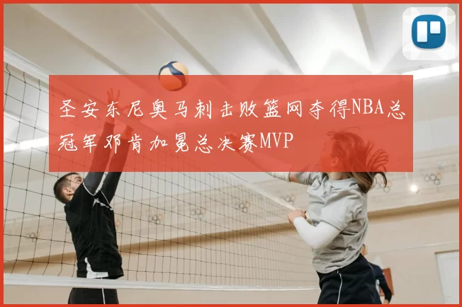 圣安东尼奥马刺击败篮网夺得NBA总冠军邓肯加冕总决赛MVP