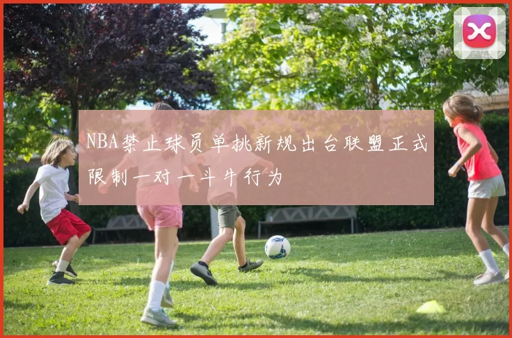 NBA禁止球员单挑新规出台联盟正式限制一对一斗牛行为