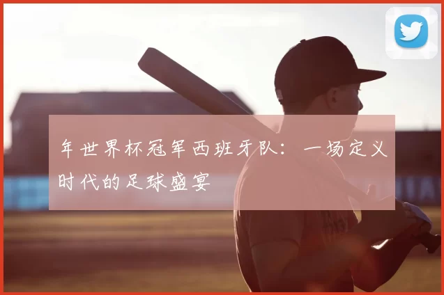 年世界杯冠军西班牙队:一场定义时代的足球盛宴